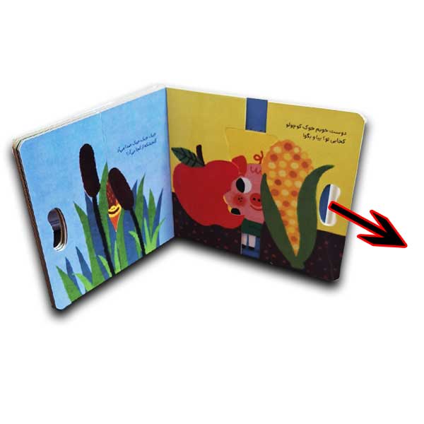 کتاب کشویی بگو کجایی؟به گاوه بگو کجایی؟